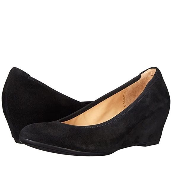 Gabor Suede Wedge - size 5 . Please see size chart. NOT the same as U.S. sizes. - Picture 11 of 14